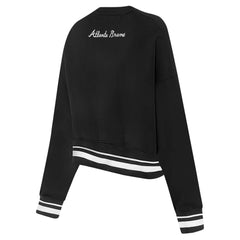 Atlanta Braves Pro Standard Women's Pearl Cropped Pullover Sweatshirt
 for sale
