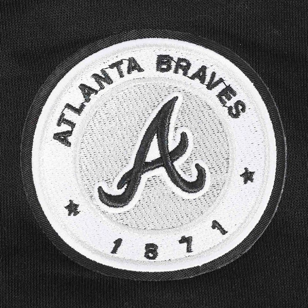 Atlanta Braves Pro Standard Women's Pearl Cropped Pullover Sweatshirt
 for sale