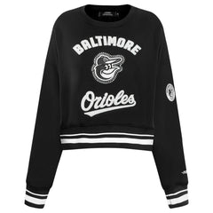 Baltimore Orioles Pro Standard Women's Pearl Cropped Pullover Sweatshirt
 Near Me