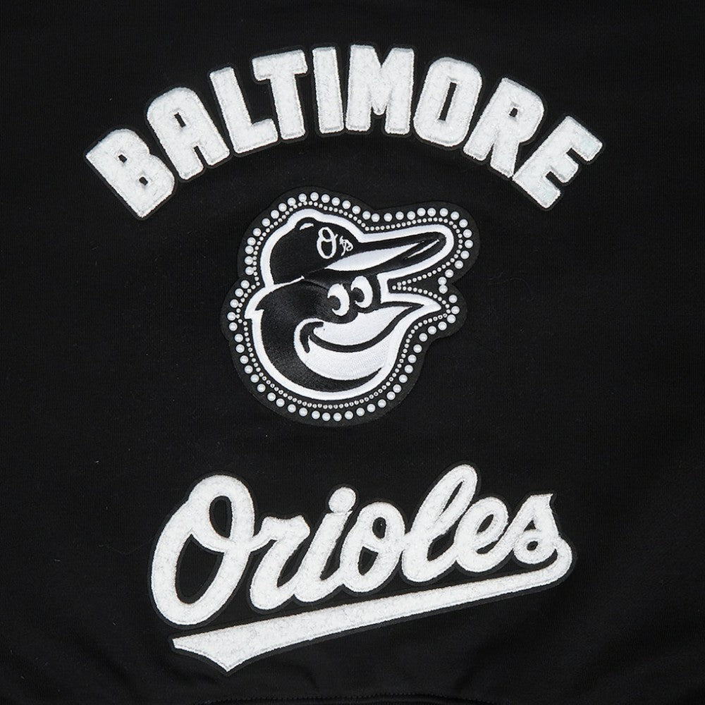 Baltimore Orioles Pro Standard Women's Pearl Cropped Pullover Sweatshirt
 Near Me