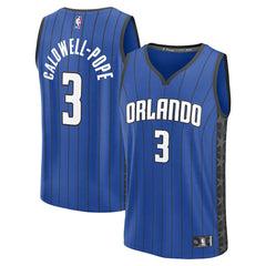 Fanatics Kentavious Caldwell-Pope Orlando Magic Fast Break Replica Player Jersey Statement Edition Blue