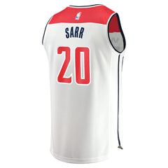 Fanatics Alexandre Sarr Washington Wizards Fast Break Replica Player Jersey Association Edition White