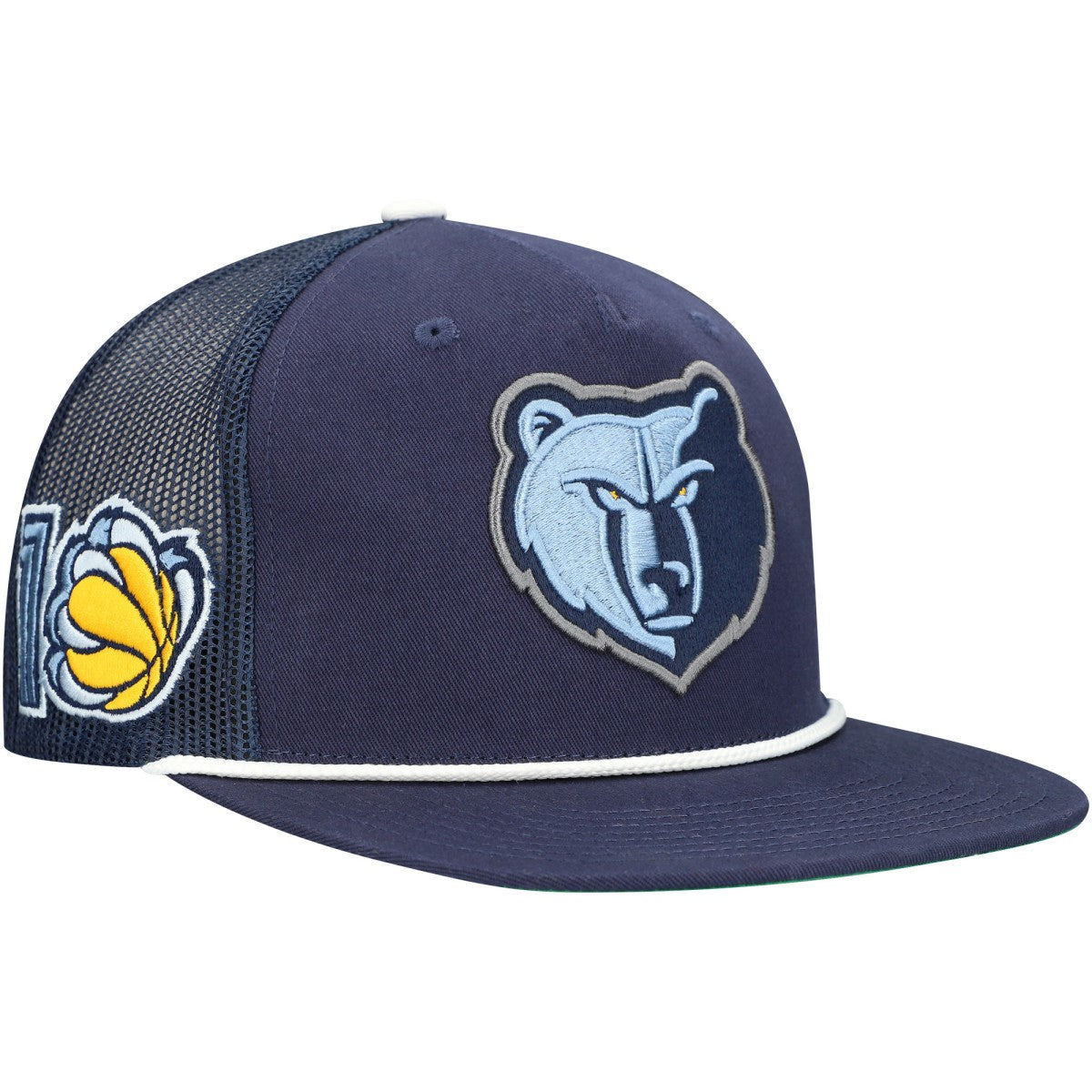 Mitchell & Ness Memphis Grizzlies Roper Trucker Snapback Hat Navy