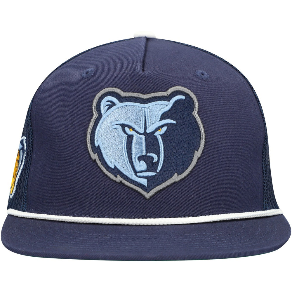 Mitchell & Ness Memphis Grizzlies Roper Trucker Snapback Hat Navy