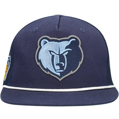 Mitchell & Ness Memphis Grizzlies Roper Trucker Snapback Hat Navy