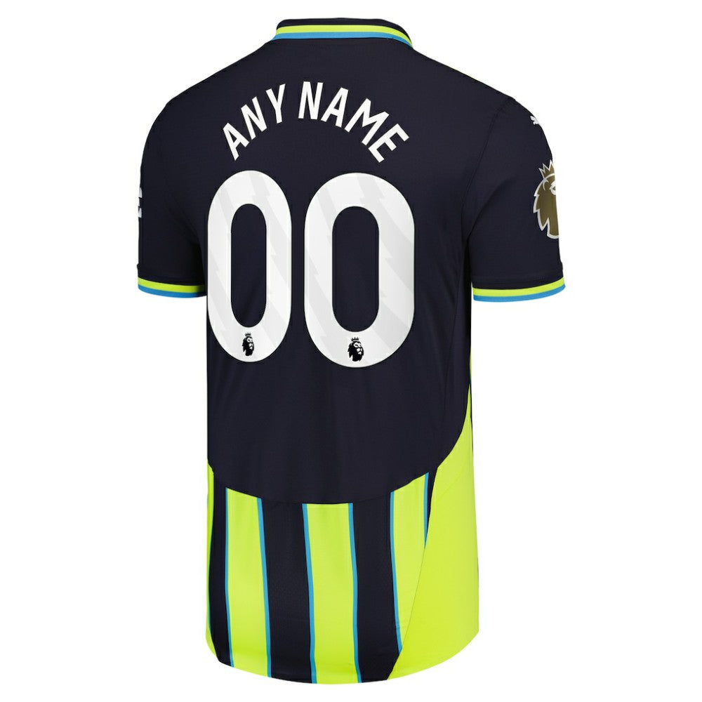 Puma - Manchester City 2024/25 Away Custom Jersey - Navy