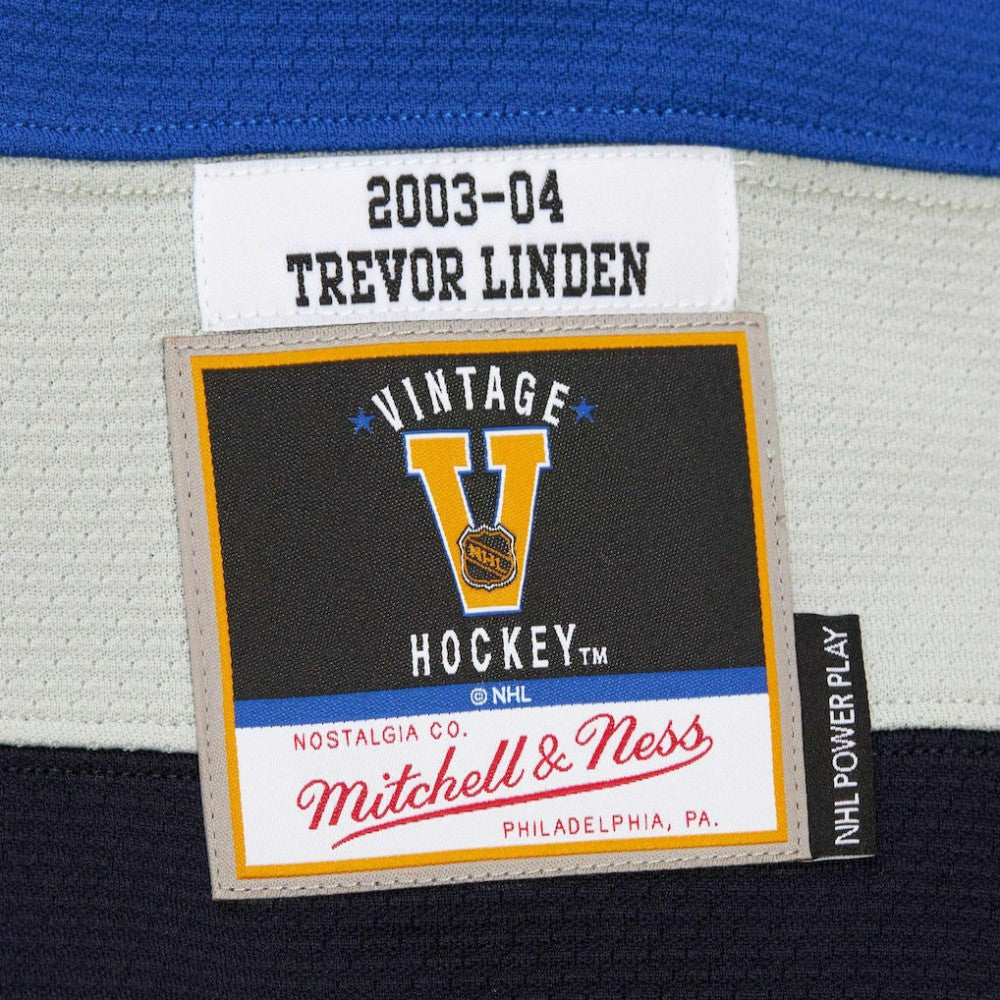Trevor Linden Vancouver Canucks 2003-04 Power Play Jersey - White | NHL Clearance