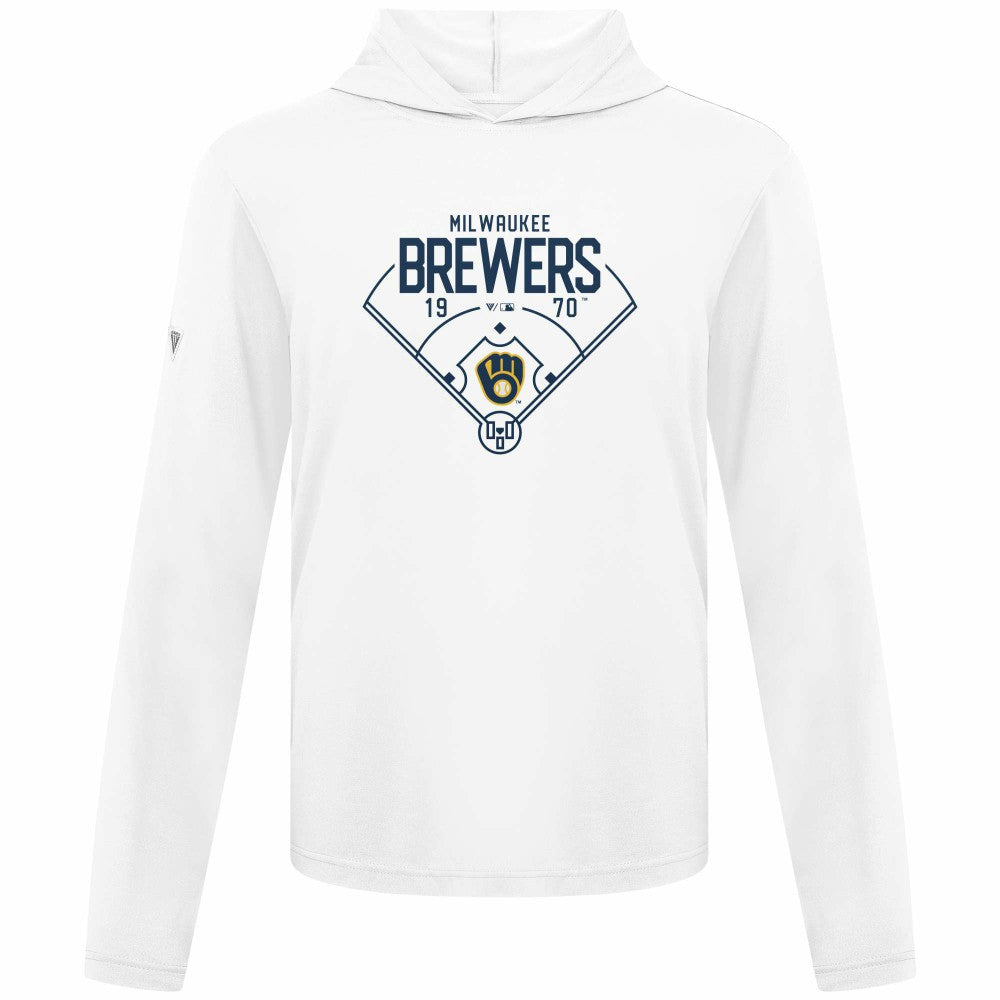 Milwaukee Brewers Levelwear Anthem Home Field Pullover Hoodie Near Me