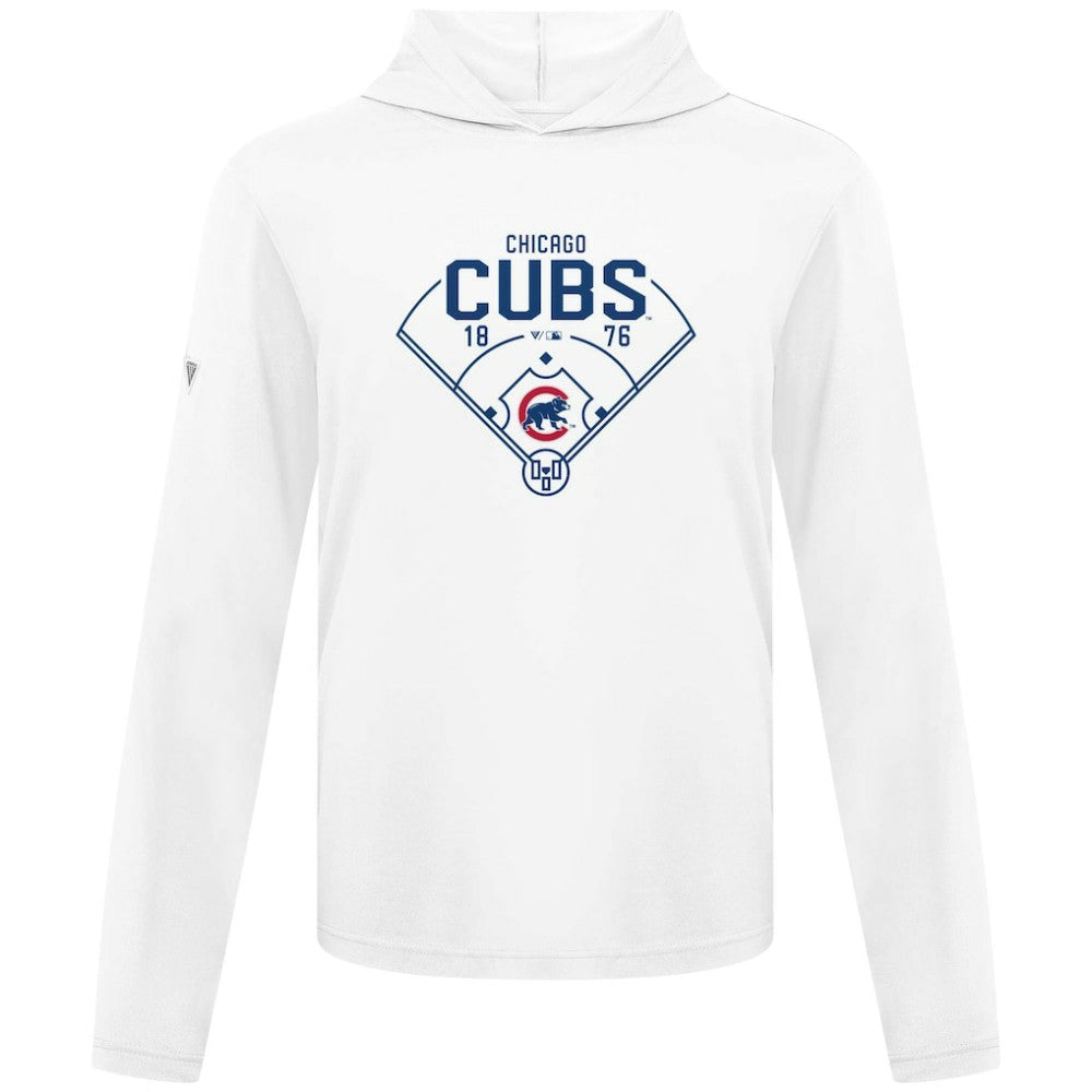 Chicago Cubs Levelwear Anthem Home Field Pullover Hoodie Outlet