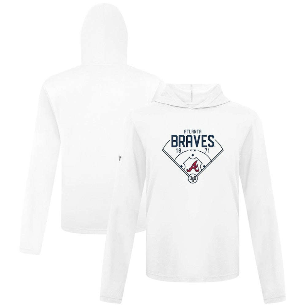 Atlanta Braves Levelwear Anthem Home Field Pullover Hoodie for sale