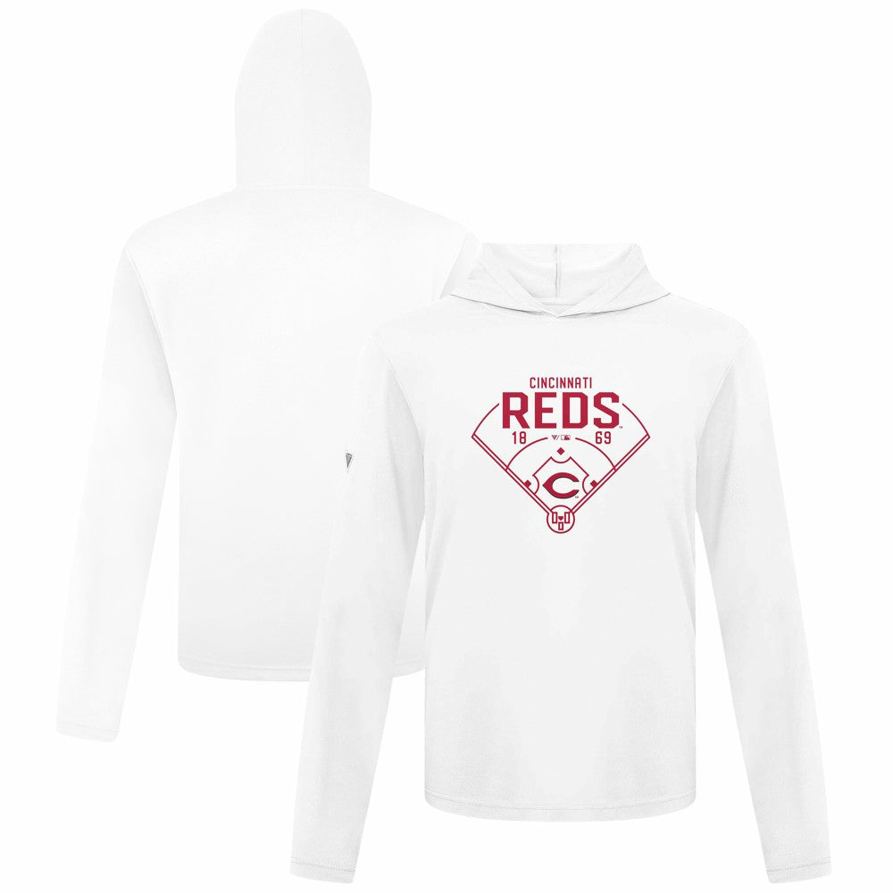 Cincinnati Reds Levelwear Anthem Home Field Pullover Hoodie Online