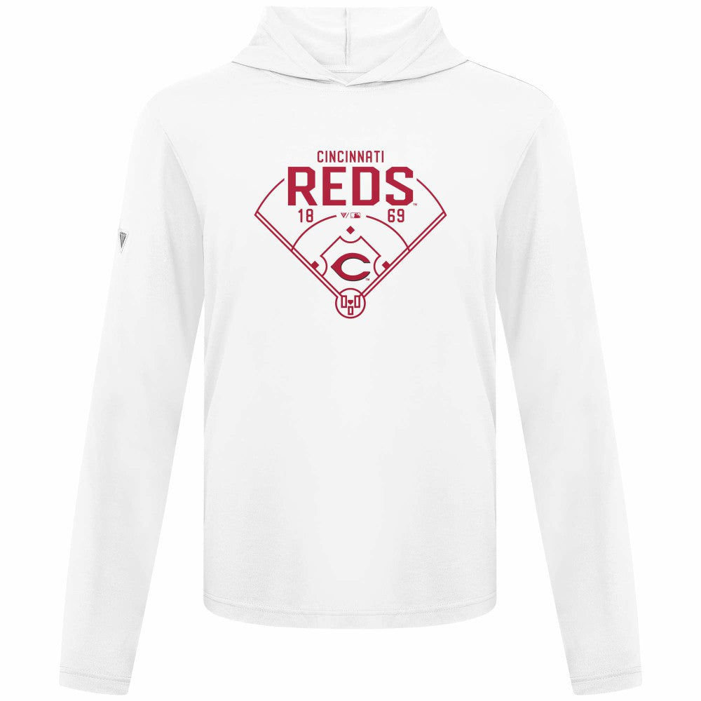 Cincinnati Reds Levelwear Anthem Home Field Pullover Hoodie Online