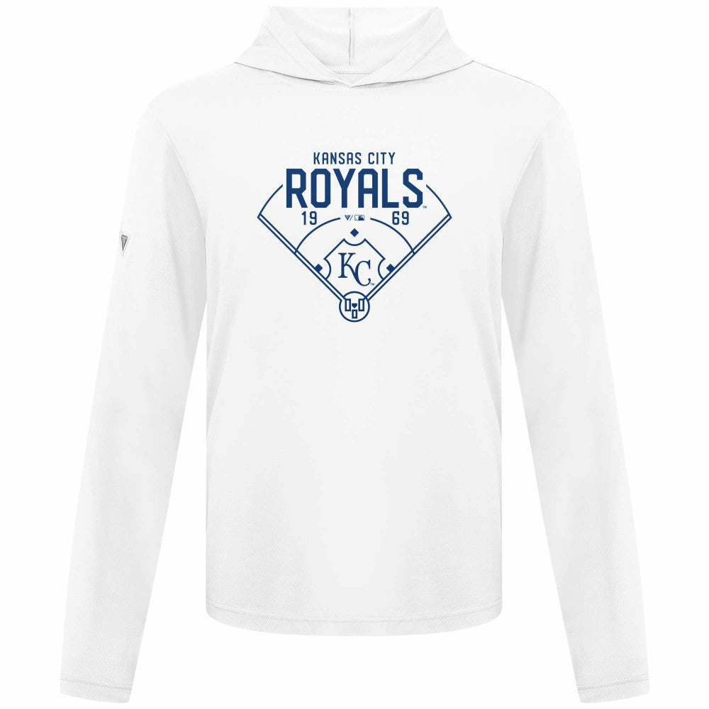 Kansas City Royals Levelwear Anthem Home Field Pullover Hoodie for sale