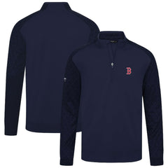 Boston Red Sox Levelwear Aztec Insignia 2.0 Quarter-Zip Pullover Top for sale