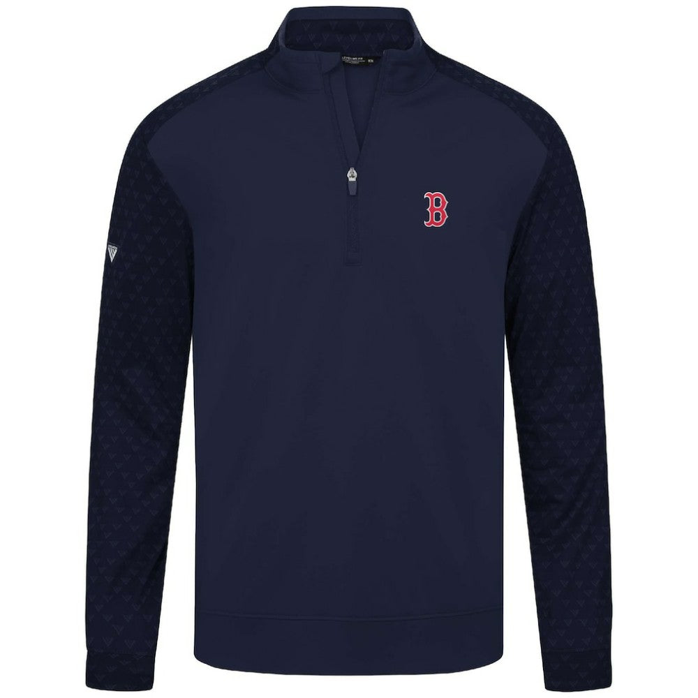Boston Red Sox Levelwear Aztec Insignia 2.0 Quarter-Zip Pullover Top for sale