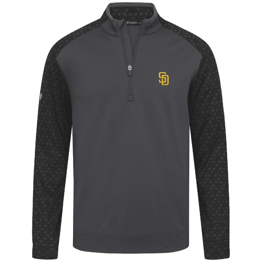 San Diego Padres Levelwear Aztec Insignia 2.0 Quarter-Zip Pullover Top Online