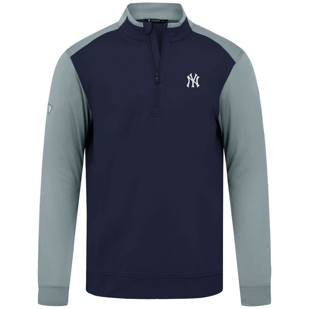 New York Yankees Levelwear Insignia 2.0 Quarter-Zip Pullover Top Outlet