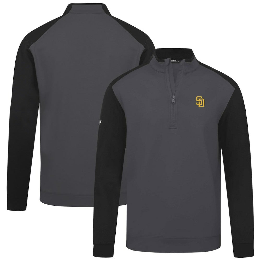 San Diego Padres Levelwear Insignia 2.0 Quarter-Zip Pullover Top Sale