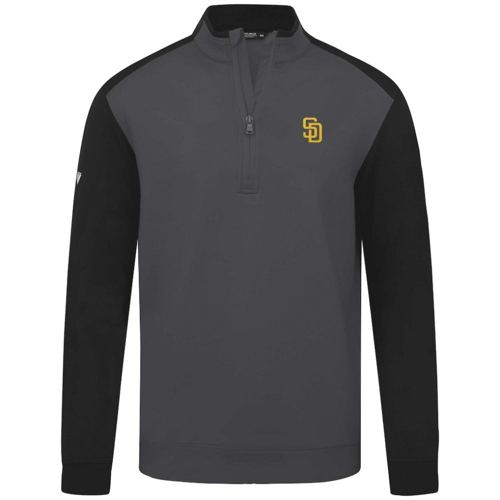 San Diego Padres Levelwear Insignia 2.0 Quarter-Zip Pullover Top Sale