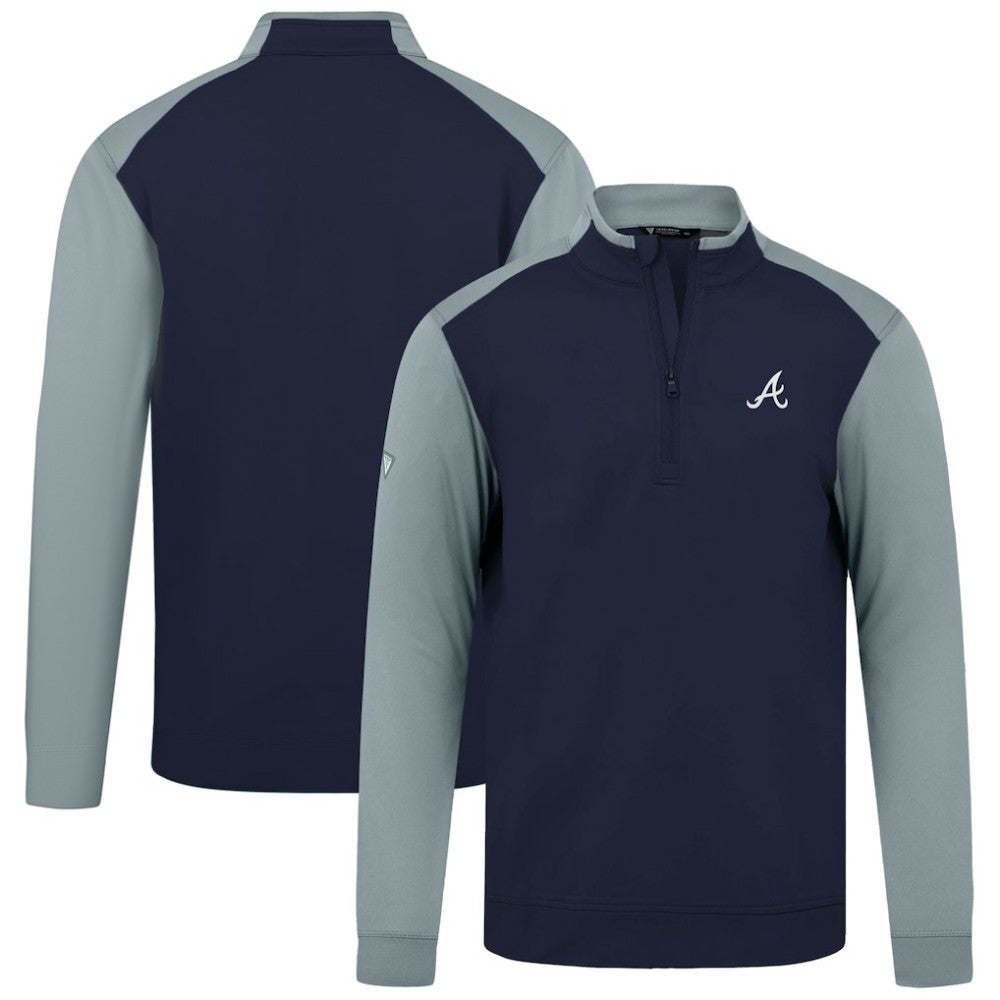 Atlanta Braves Levelwear Insignia 2.0 Quarter-Zip Pullover Top Online