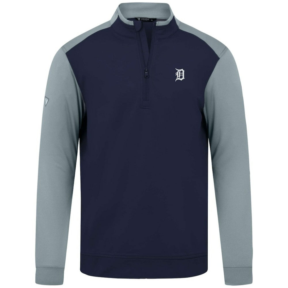 Detroit Tigers Levelwear Insignia 2.0 Quarter-Zip Pullover Top Sale