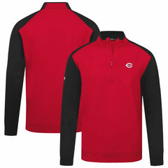Cincinnati Reds Levelwear Insignia 2.0 Quarter-Zip Pullover Top Discount