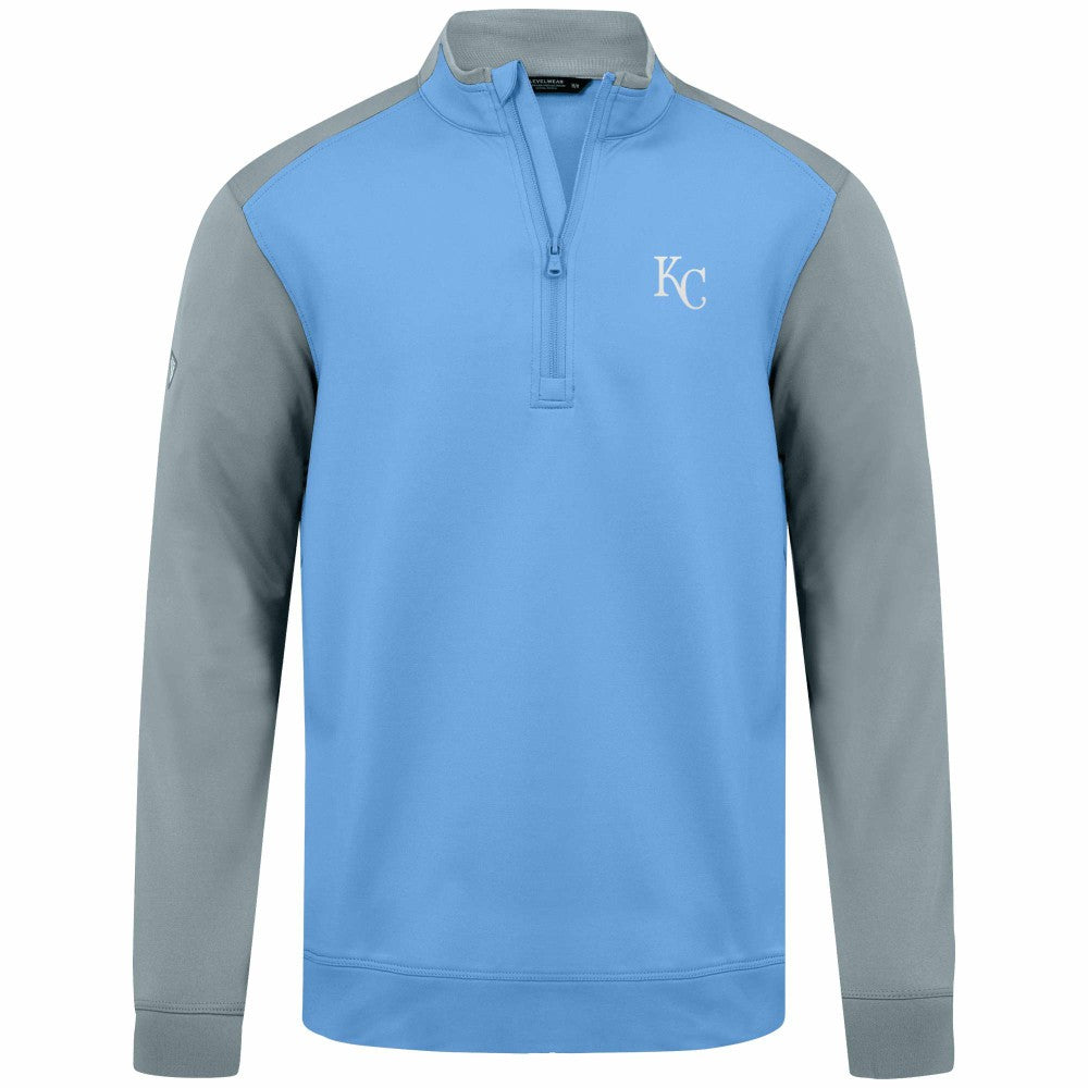 Kansas City Royals Levelwear Insignia 2.0 Quarter-Zip Pullover Top Sale