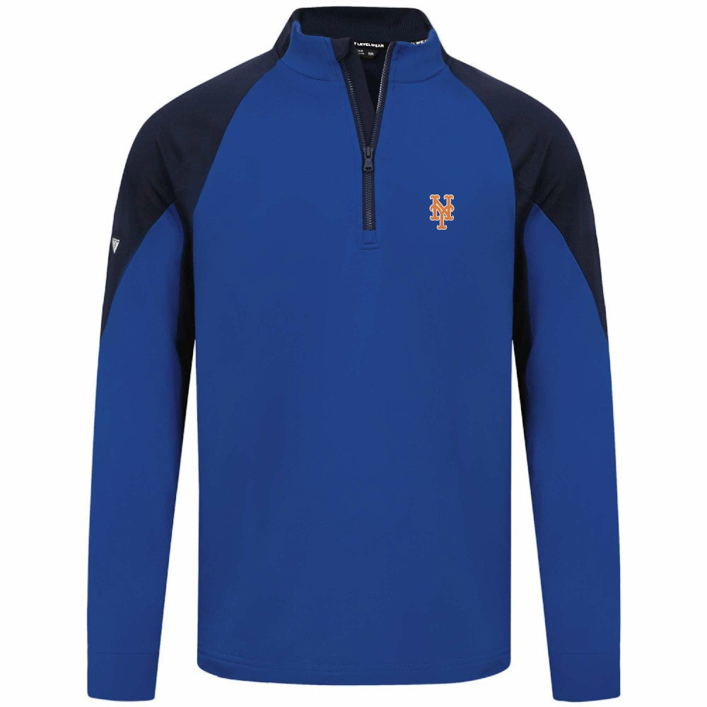 New York Mets Levelwear Cadet Insignia 2.0 Raglan Quarter-Zip Jacket Discount