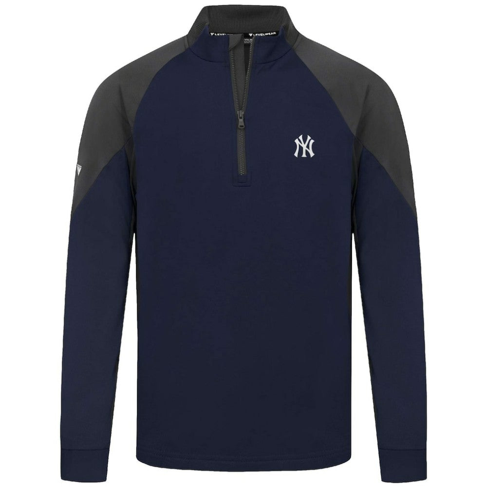 New York Yankees Levelwear Cadet Insignia 2.0 Raglan Quarter-Zip Jacket Outlet