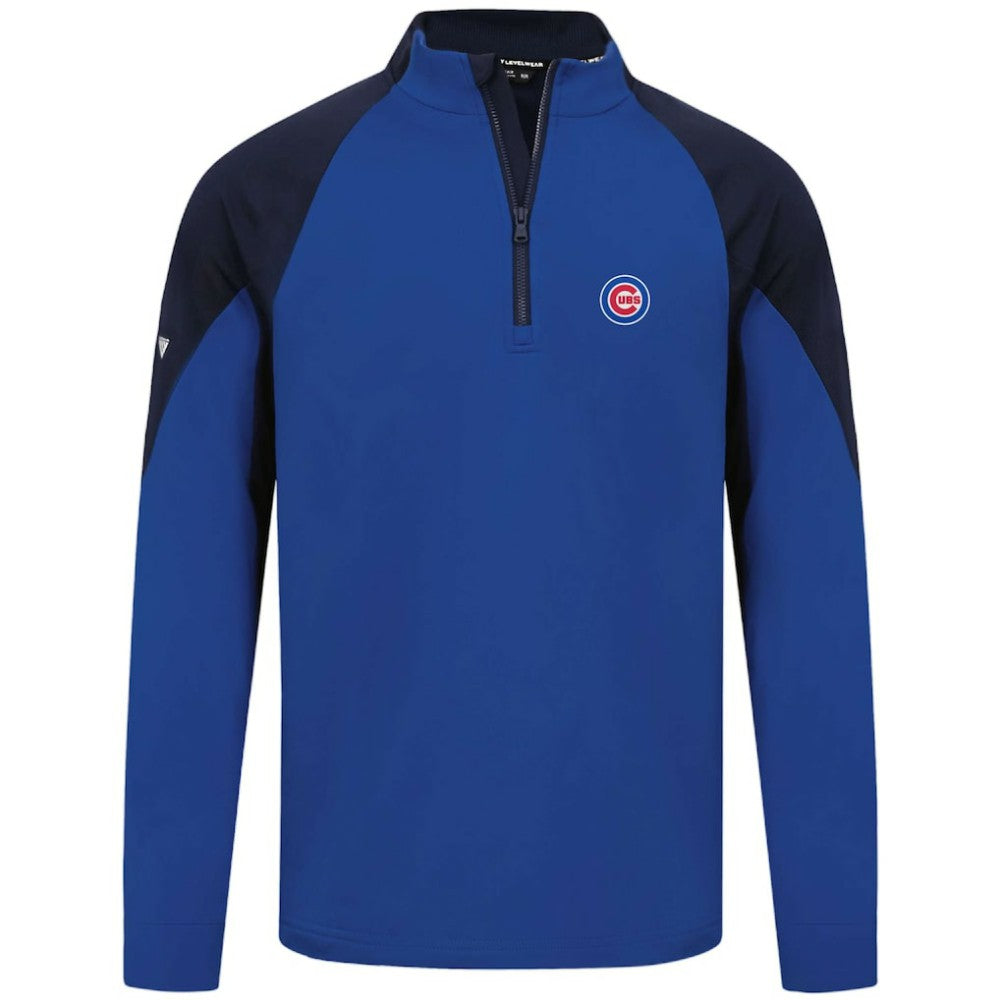 Chicago Cubs Levelwear Cadet Insignia 2.0 Raglan Quarter-Zip Jacket Outlet