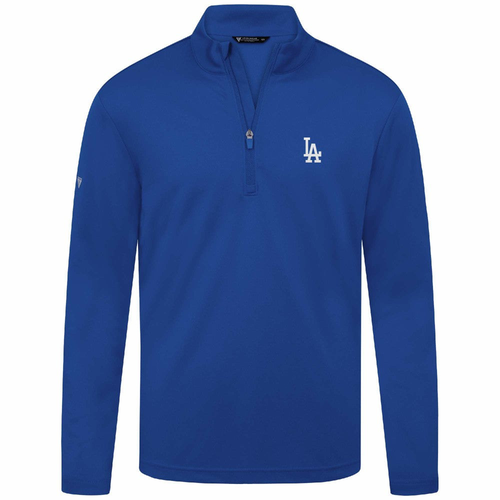 Los Angeles Dodgers Levelwear Heron Insignia 2.0 Quarter-Zip Jacket Sale