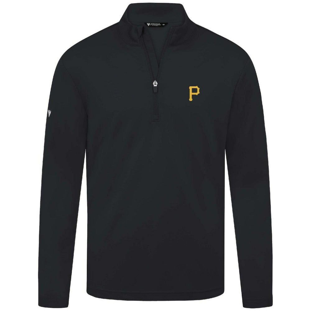 Pittsburgh Pirates Levelwear Heron Insignia 2.0 Quarter-Zip Jacket Outlet