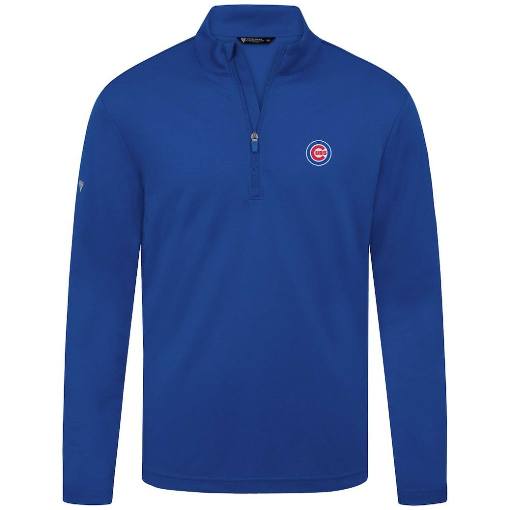 Chicago Cubs Levelwear Heron Insignia 2.0 Quarter-Zip Jacket Sale