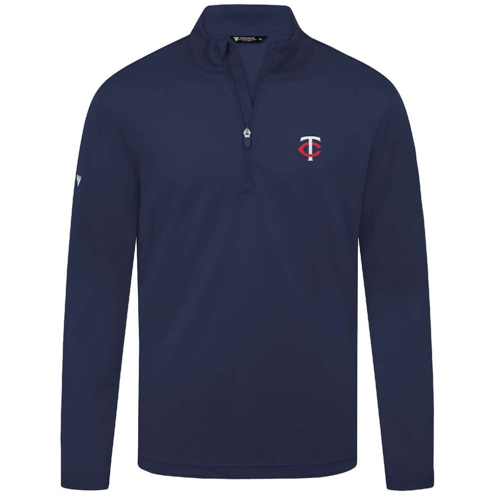Minnesota Twins Levelwear Heron Insignia 2.0 Quarter-Zip Jacket for sale