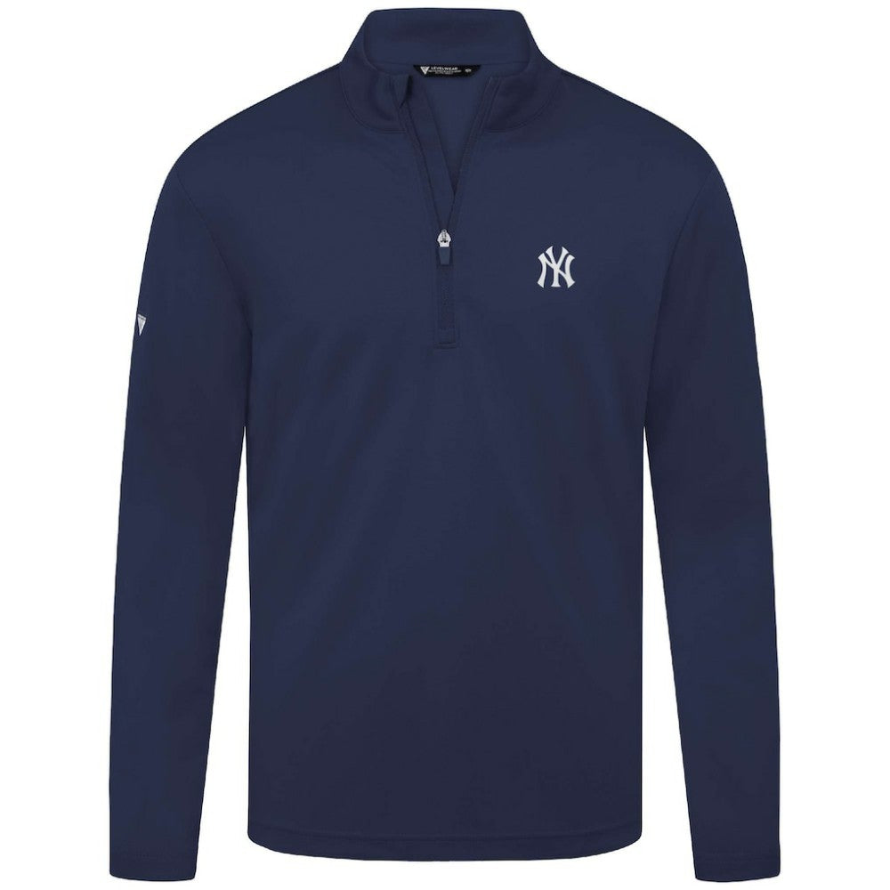 New York Yankees Levelwear Heron Insignia 2.0 Quarter-Zip Jacket Sale