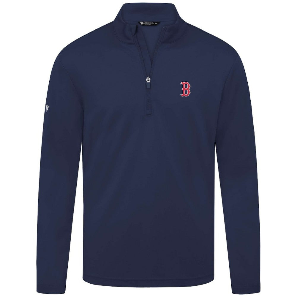 Boston Red Sox Levelwear Heron Insignia 2.0 Quarter-Zip Jacket Outlet