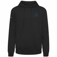 Miami Marlins Levelwear Podium Primary Pullover Hoodie Sale