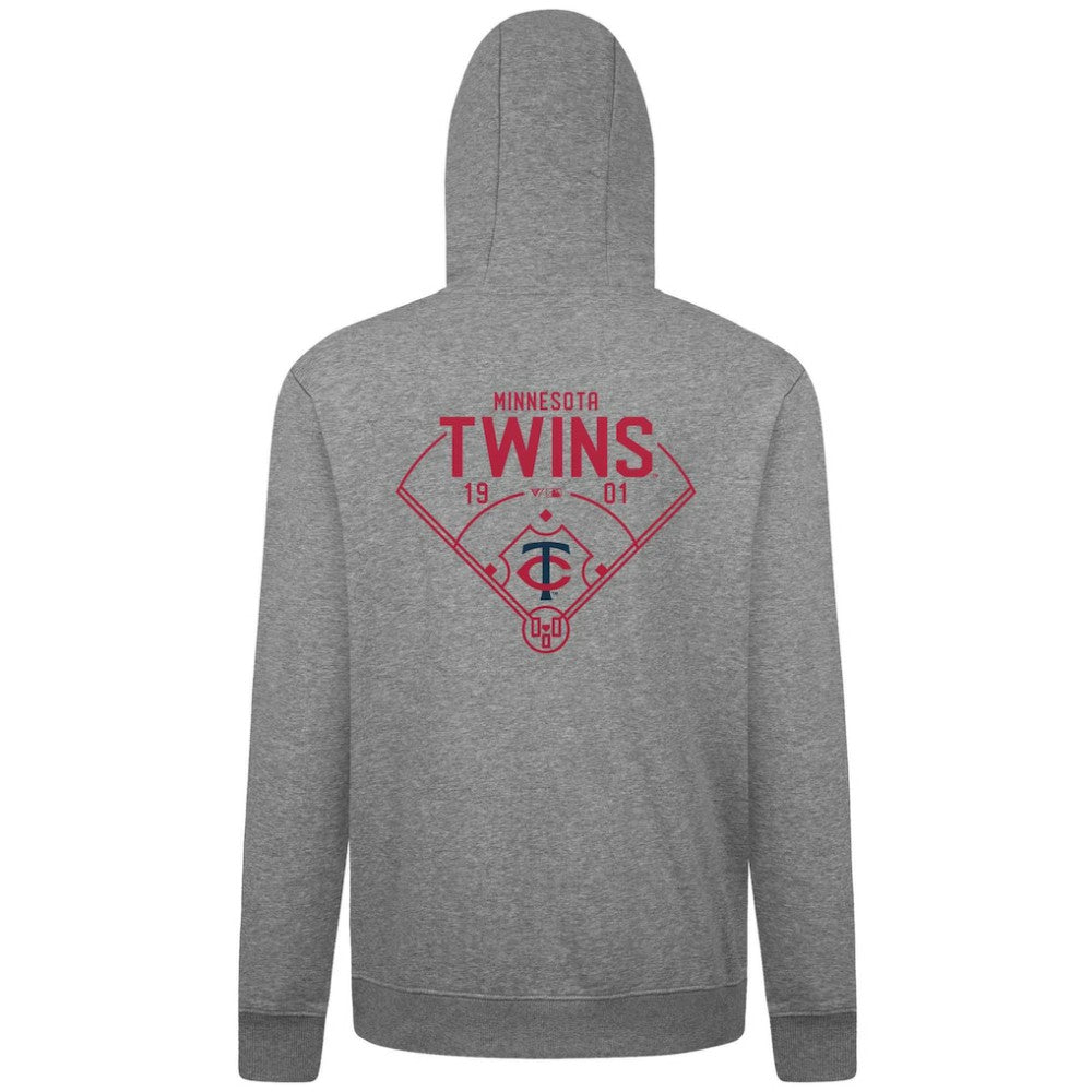 Minnesota Twins Levelwear Podium Primary Pullover Hoodie Online
