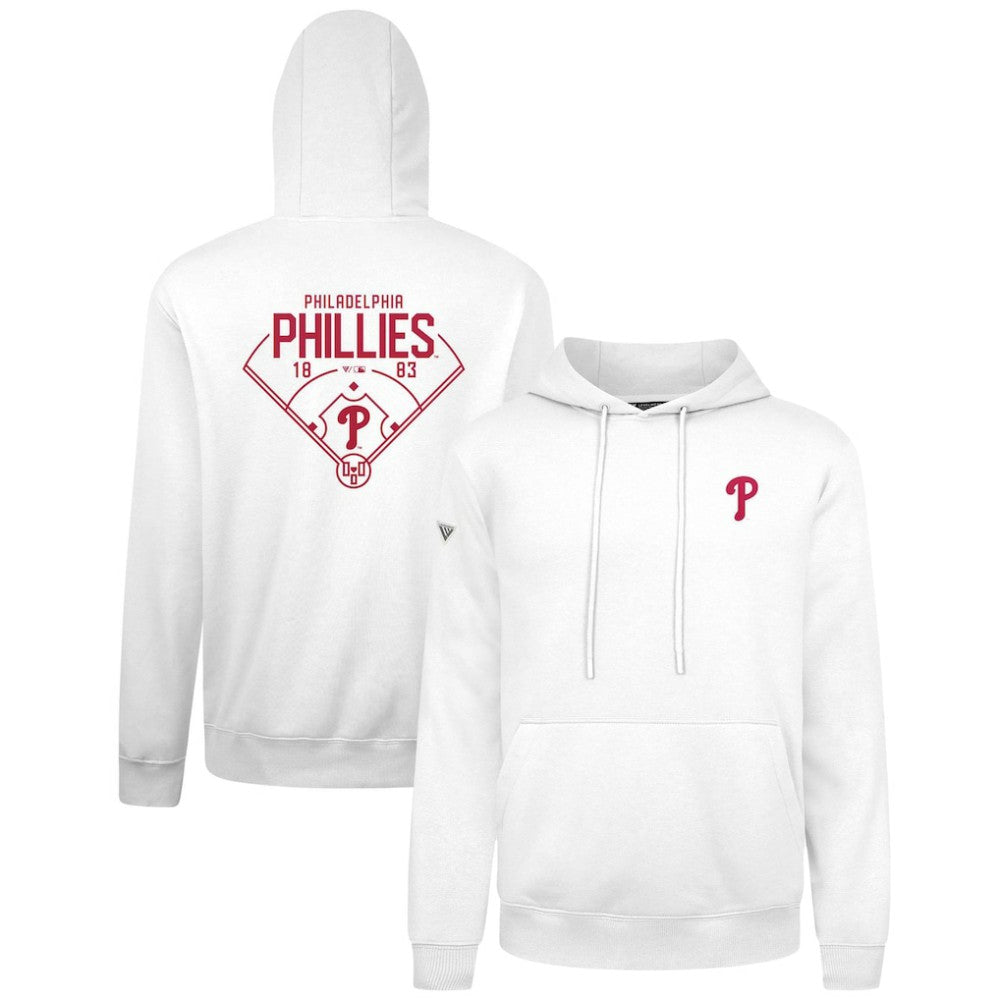 Philadelphia Phillies Levelwear Podium Primary Pullover Hoodie Near Me