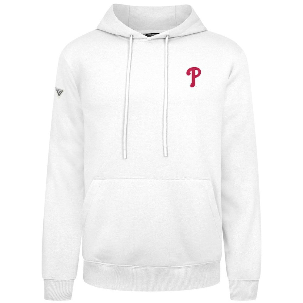Philadelphia Phillies Levelwear Podium Primary Pullover Hoodie Near Me
