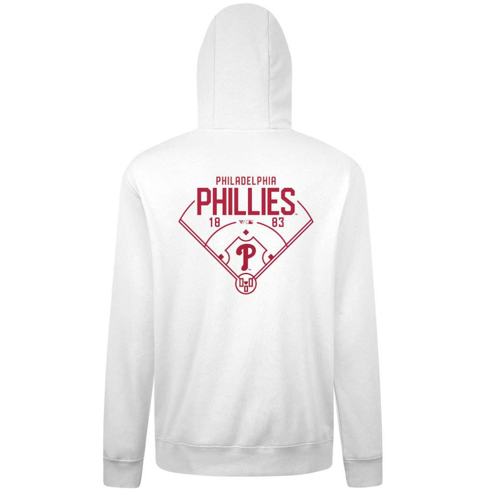 Philadelphia Phillies Levelwear Podium Primary Pullover Hoodie Near Me