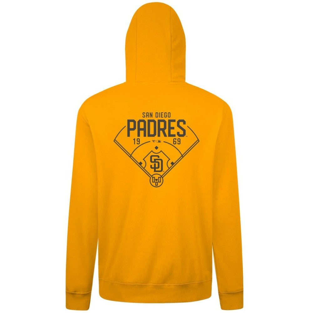 San Diego Padres Levelwear Podium Primary Pullover Hoodie Discount