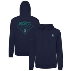 Seattle Mariners Levelwear Podium Primary Pullover Hoodie Discount