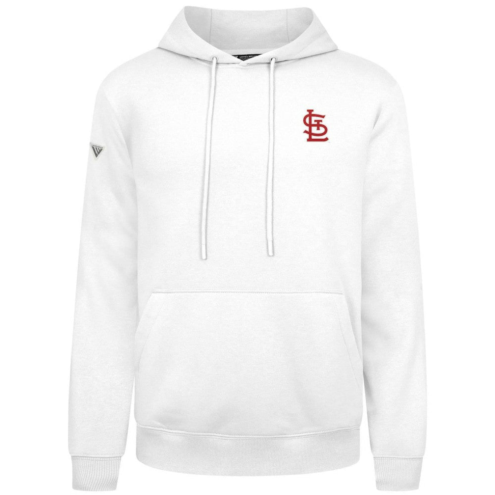 St. Louis Cardinals Levelwear Podium Primary Pullover Hoodie Sale