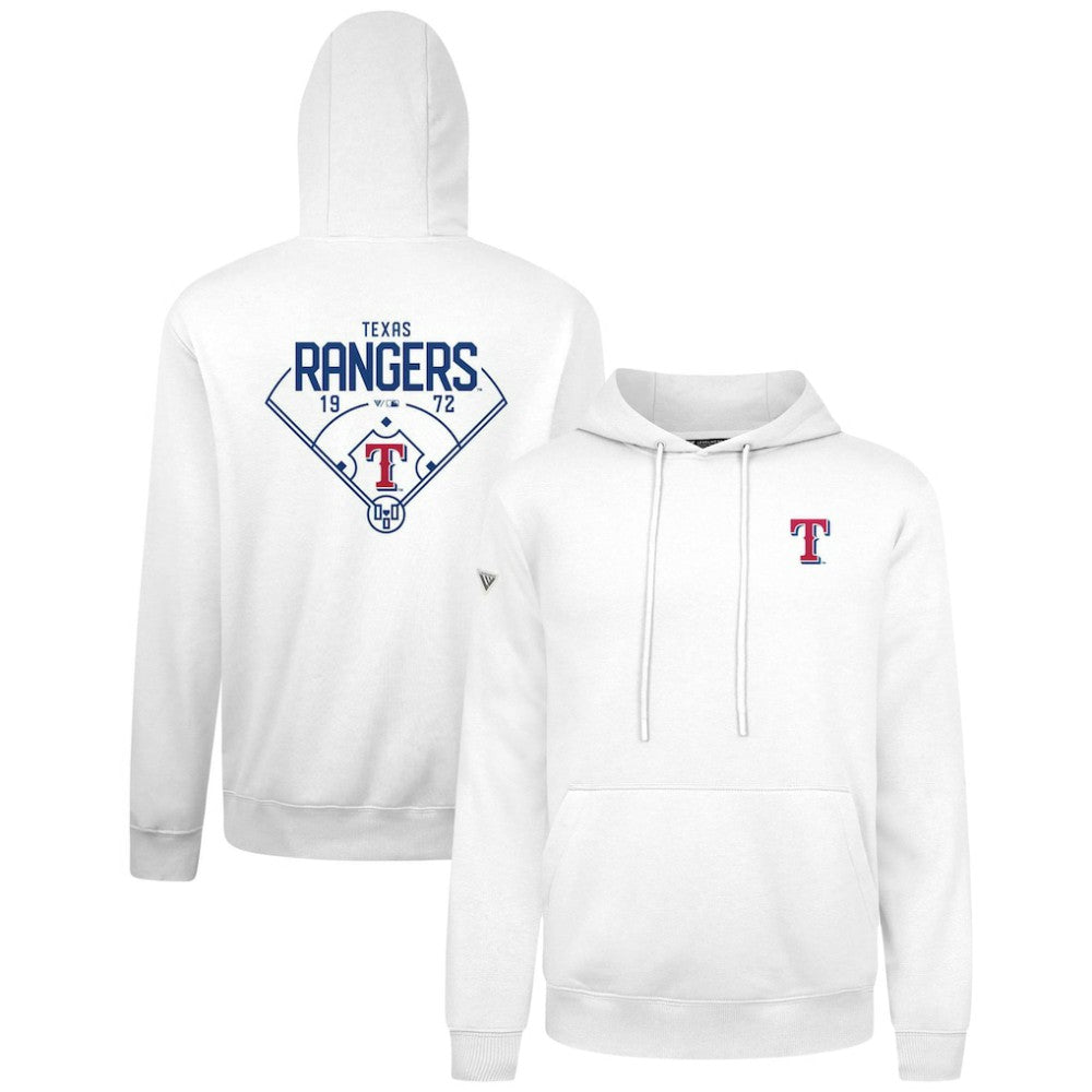 Texas Rangers Levelwear Podium Primary Pullover Hoodie Discount