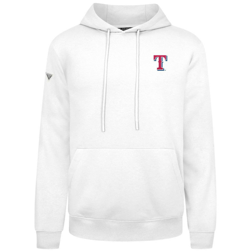 Texas Rangers Levelwear Podium Primary Pullover Hoodie Discount