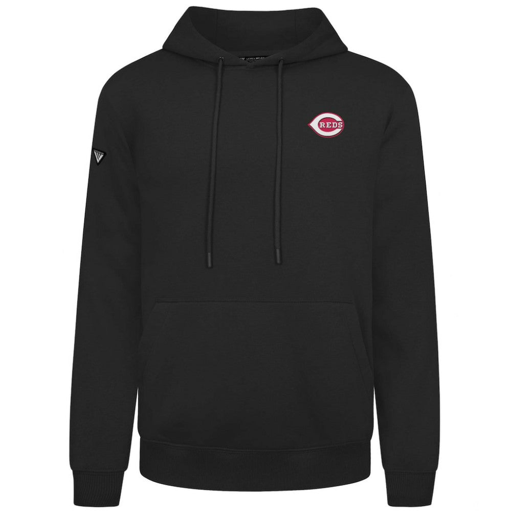Cincinnati Reds Levelwear Podium Primary Pullover Hoodie Discount