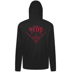 Cincinnati Reds Levelwear Podium Primary Pullover Hoodie Discount
