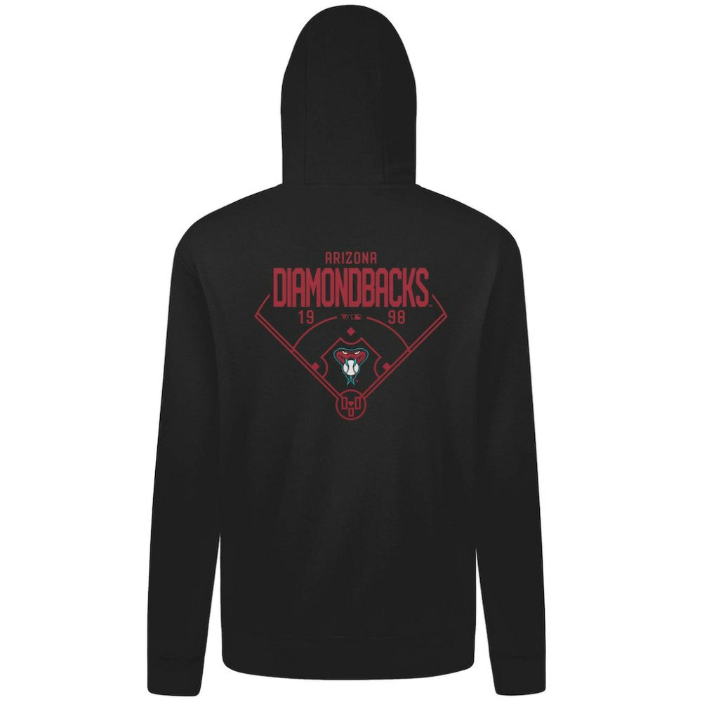 Arizona Diamondbacks Levelwear Podium Primary Pullover Hoodie Sale