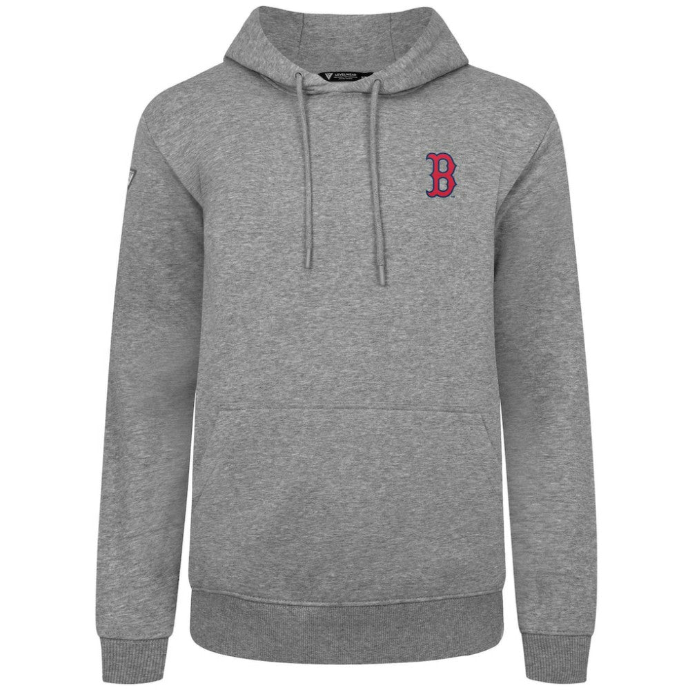 Boston Red Sox Levelwear Podium Primary Pullover Hoodie Outlet